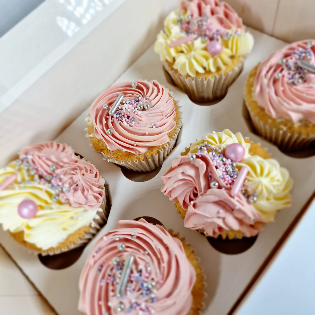 Cupcakes with logo/pictures