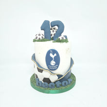 Load image into Gallery viewer, Football / Arsenal cake
