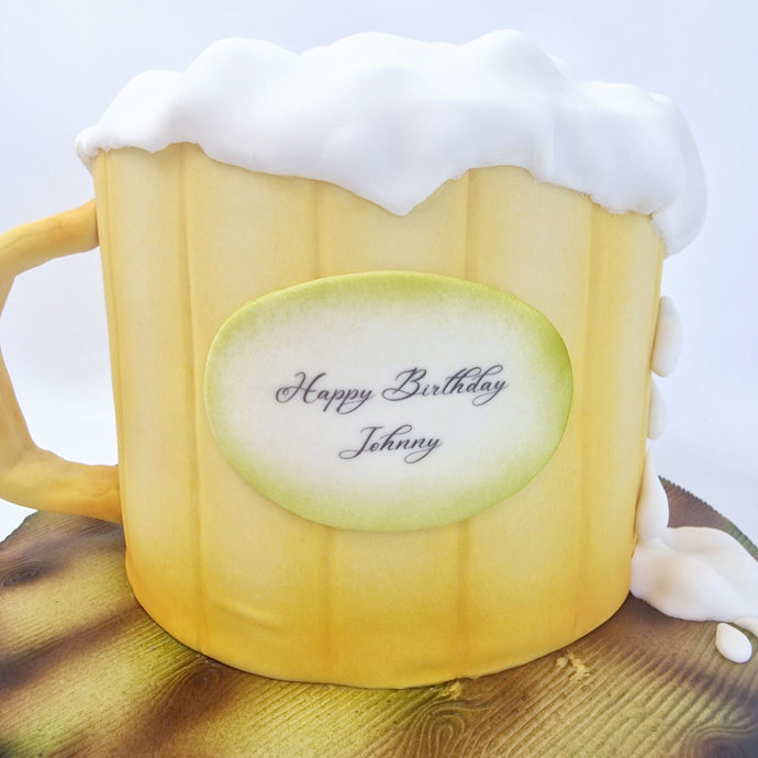 Beer Mug cake