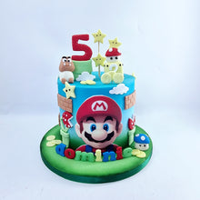 Load image into Gallery viewer, Super Mario cake
