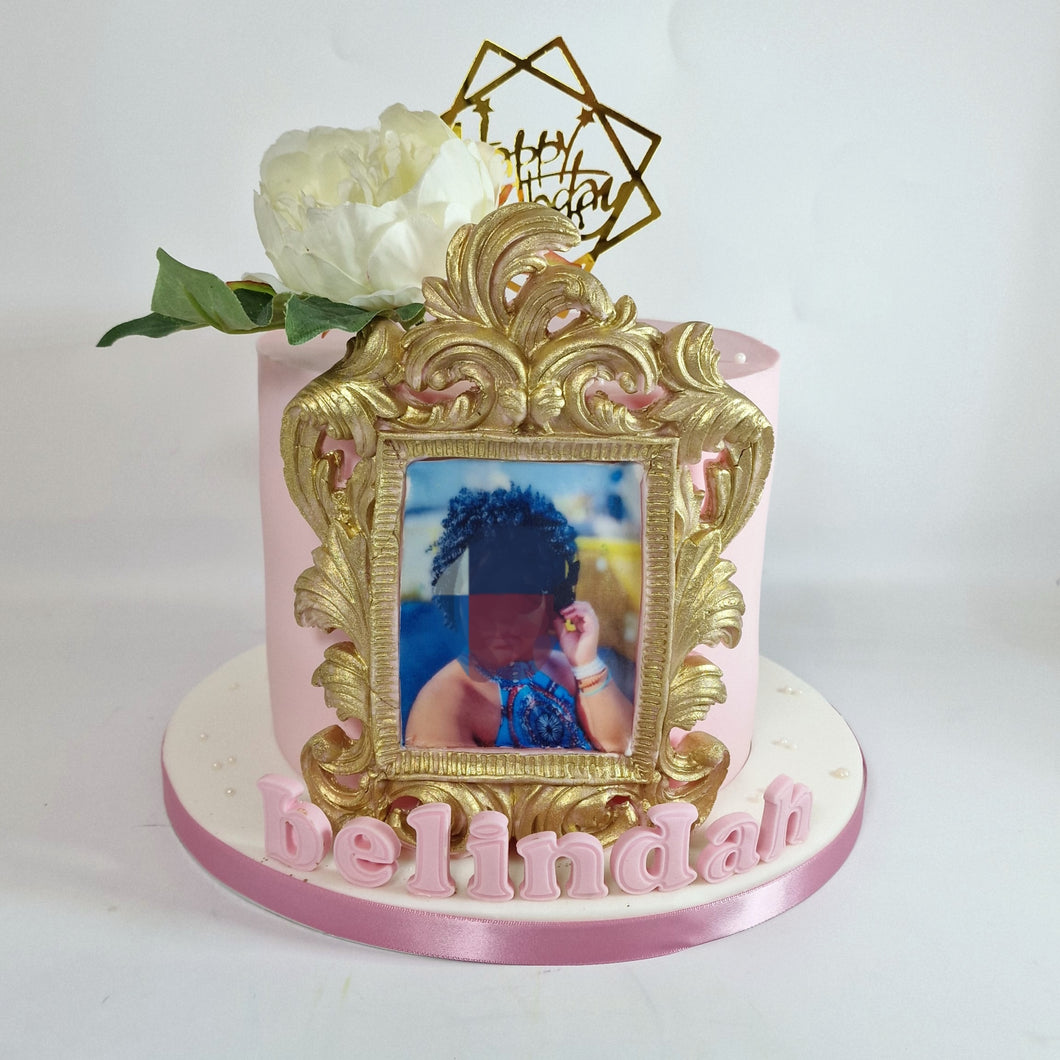 Cake with a picture